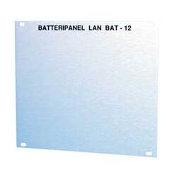 Batteripanel 12 VDC/1,2Ah